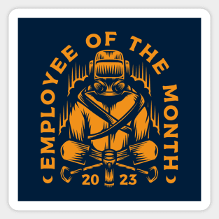 Employee of the Month Sticker